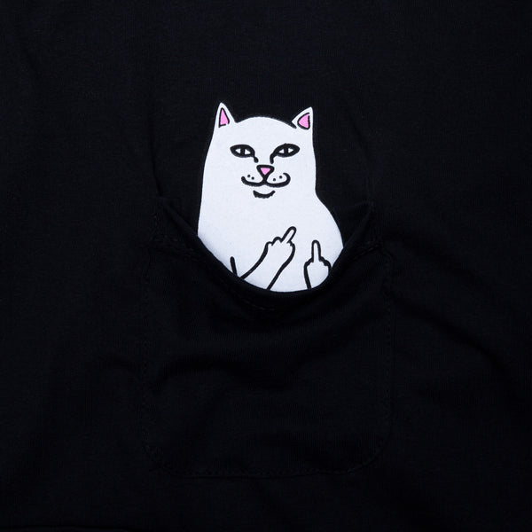 Ripndip Lord Nermal L/S Pocket Tee (Black)