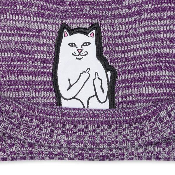 Ripndip Lord Nermal Marled Beanie (Dark Purple)