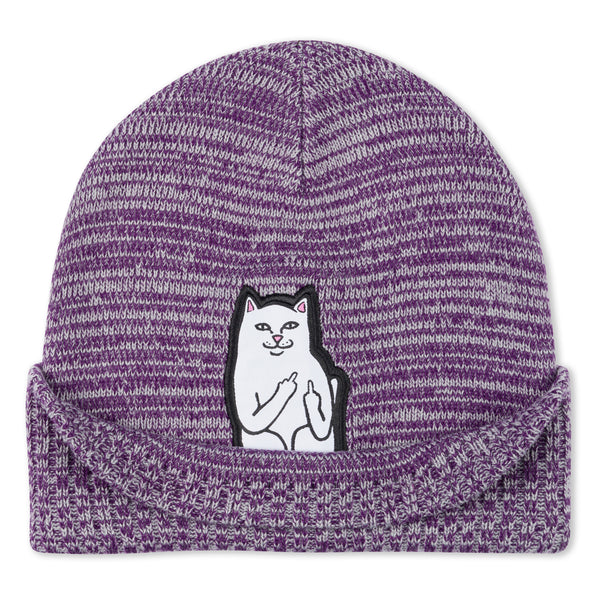 Ripndip Lord Nermal Marled Beanie (Dark Purple)