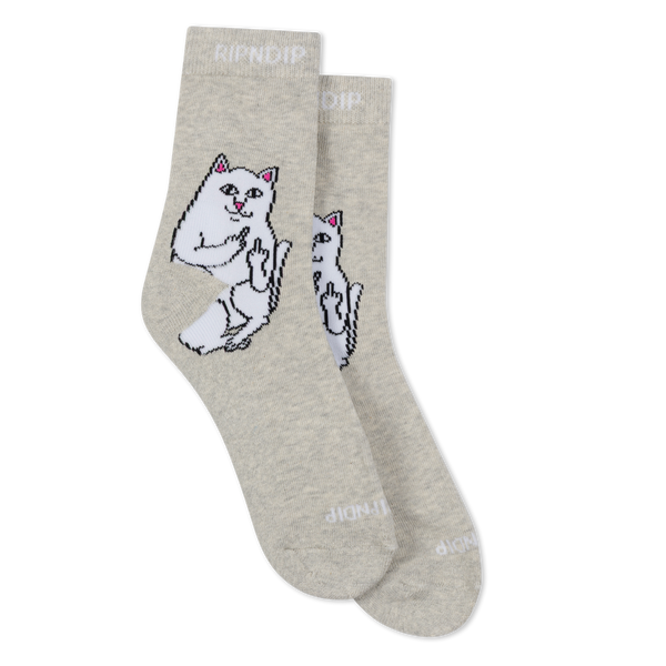 ripndip Lord Nermal Mid Socks (Ash Heather)