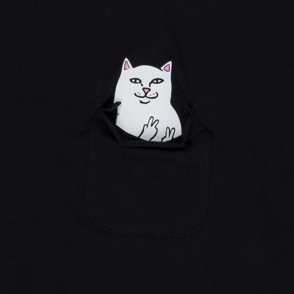Ripndip Lord Nermal Peace Pocket Tee (Black)