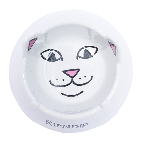 Ripndip Lord Nermal Pet Bowl (White)