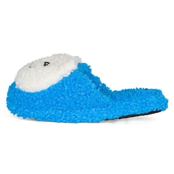Ripndip Lord Nermal Plush Face House Slippers (Blue)