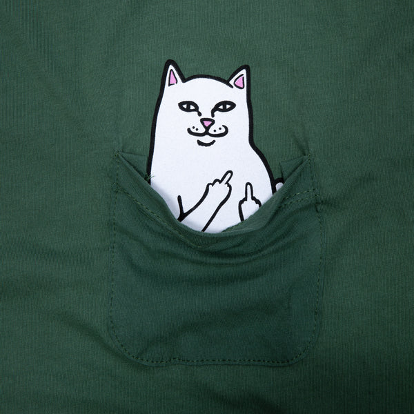 Ripndip Lord Nermal Pocket Long Sleeve (Olive)