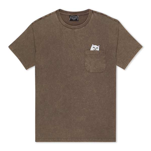 Ripndip Lord Nermal Pocket Tee (Brown Vintage Wash)