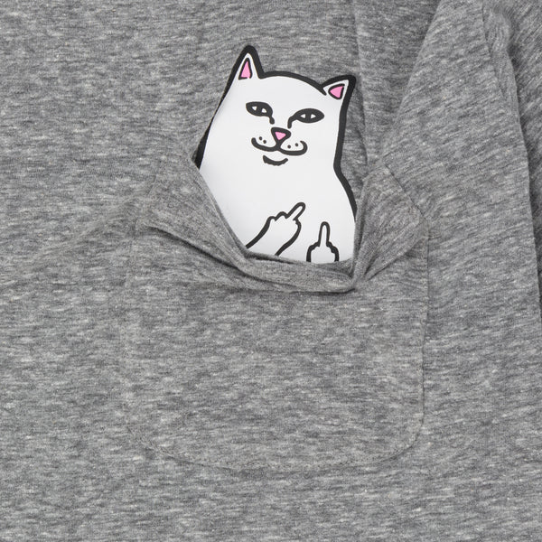 Ripndip Lord Nermal Pocket Tee (Heather Grey)