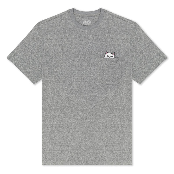 Ripndip Lord Nermal Pocket Tee (Heather Grey)