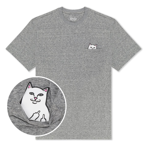 ripndip Lord Nermal Pocket Tee (Heather Grey)