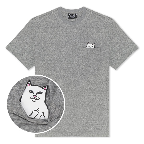 ripndip Lord Nermal Pocket Tee (Heather Grey)