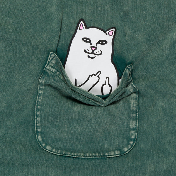 Ripndip Lord Nermal Pocket Tee (Hunter Mineral Wash)