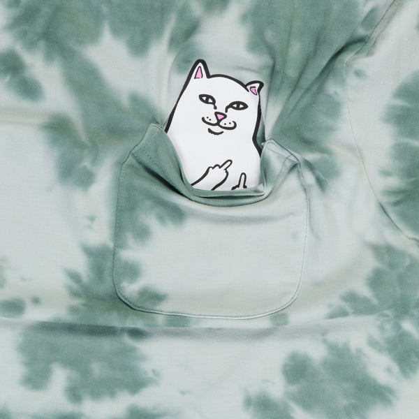 Ripndip Lord Nermal Pocket Tee (Olive Green Tie Dye)