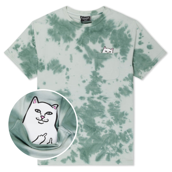 ripndip Lord Nermal Pocket Tee (Olive Green Tie Dye)