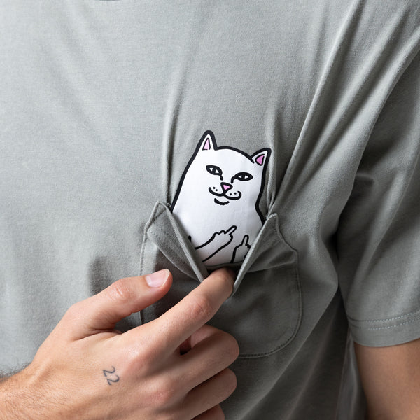 Ripndip Lord Nermal Pocket Tee (Sage Vintage Wash)