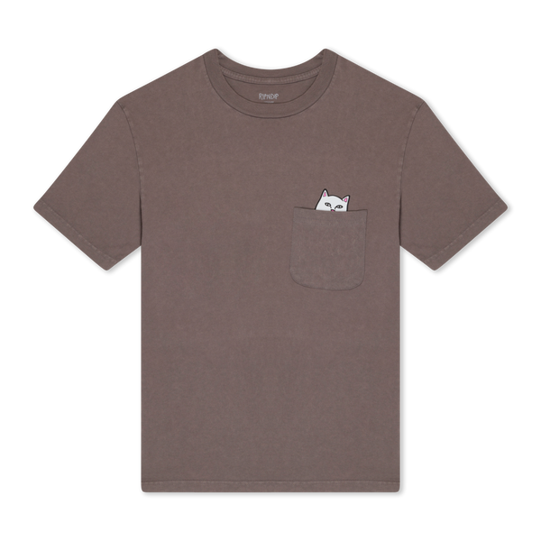 Ripndip Lord Nermal Pocket Tee (Tan Mineral Wash)