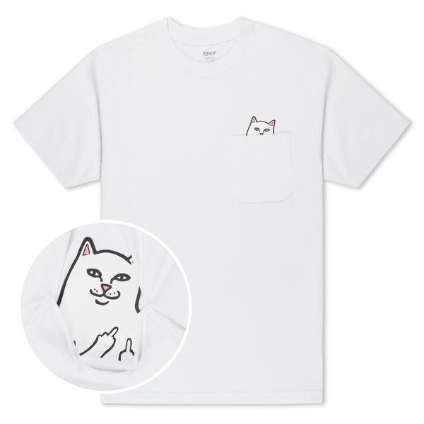 ripndip Lord Nermal Pocket Tee (White)