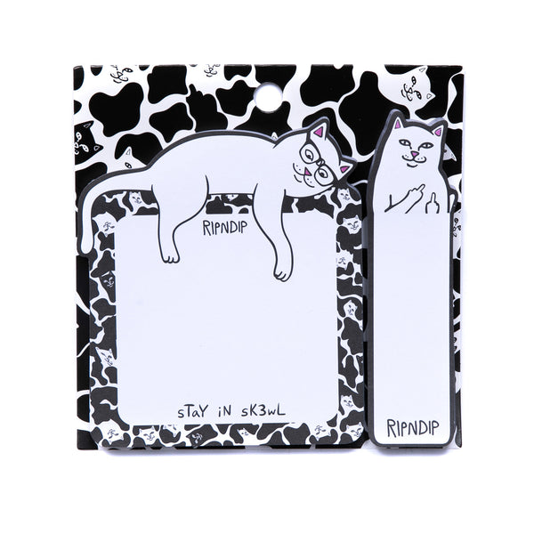 Ripndip Lord Nermal Post It Note Pack (White)