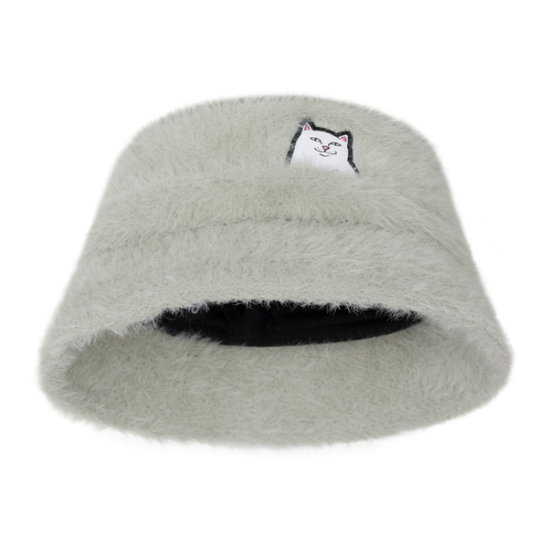 Ripndip Lord Nermal Sherpa Bucket Hat (Sage Grey)