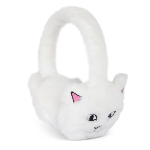Ripndip Lord Nermal Sherpa Earmuffs (White)