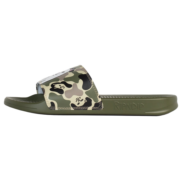 Ripndip Lord Nermal Slides (Army Camo)
