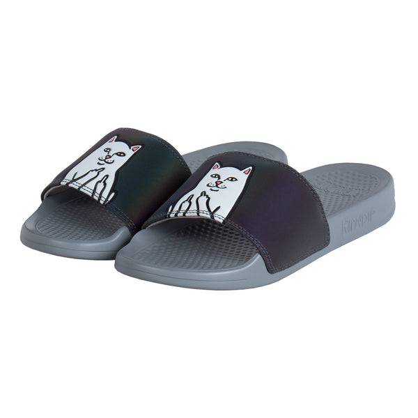 Ripndip Lord Nermal Slides (Black Iridescent)