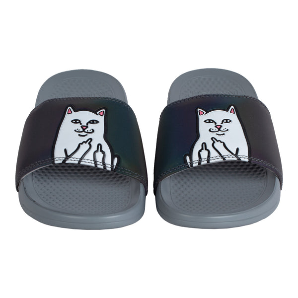 Ripndip Lord Nermal Slides (Black Iridescent)