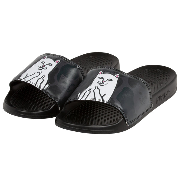 ripndip Lord Nermal Slides (Blackout Camo)