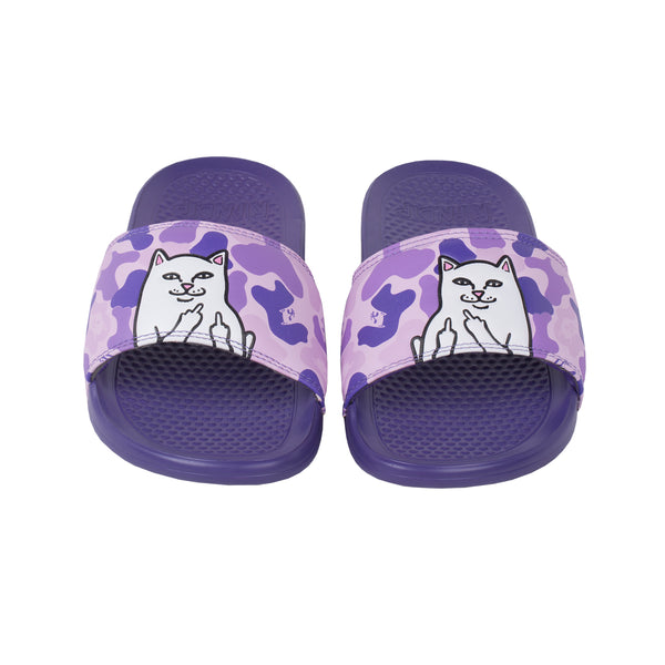 Ripndip Lord Nermal Slides (Purple Camo)