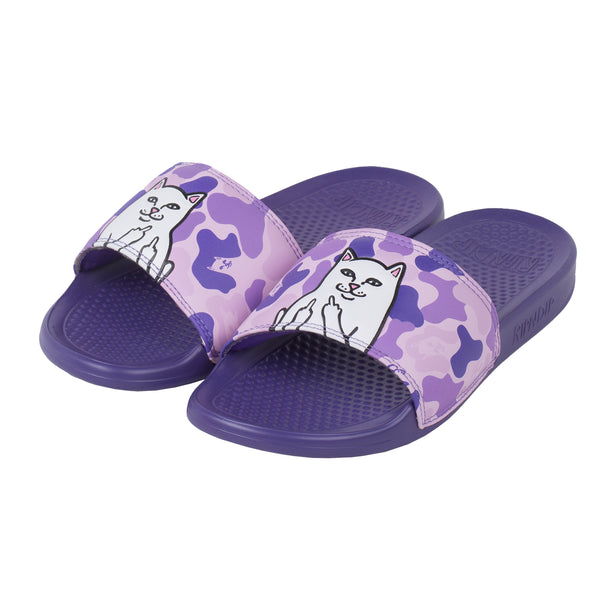 ripndip Lord Nermal Slides (Purple Camo)