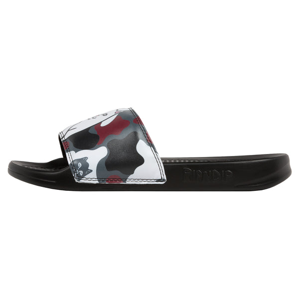 Ripndip Lord Nermal Slides (Red Camo)