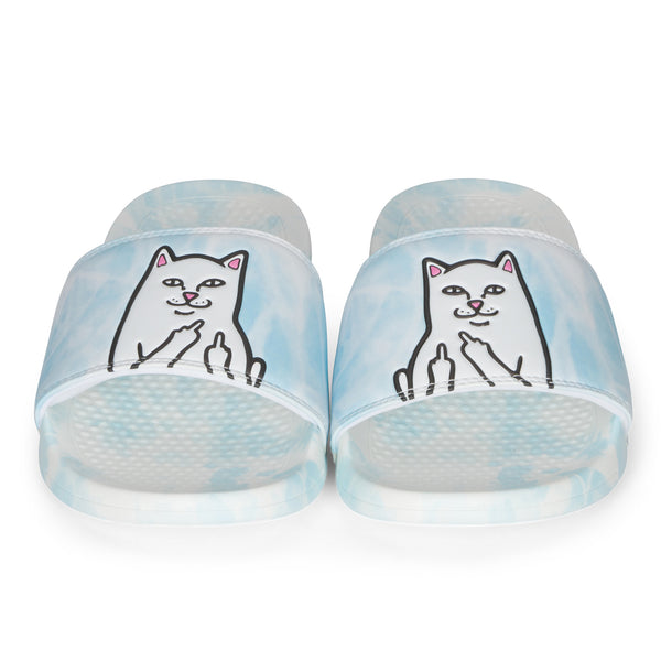 Ripndip Lord Nermal Slides (Sky Blue Cloud Wash)