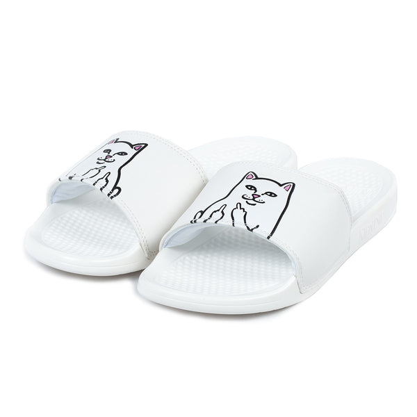 Ripndip Lord Nermal Slides (White)