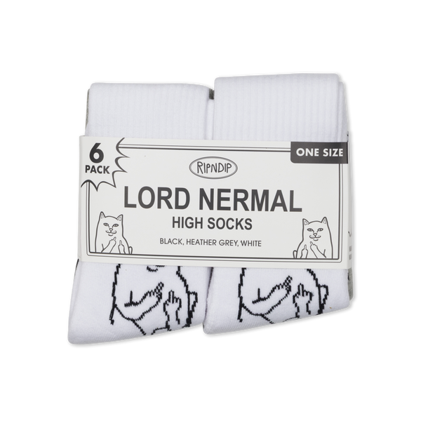 ripndip Lord Nermal Socks 6 Pack (Multi)