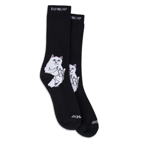 ripndip Lord Nermal Socks (Black Heather)