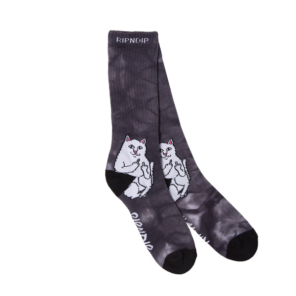 Ripndip Lord Nermal Socks (Black Lightning)