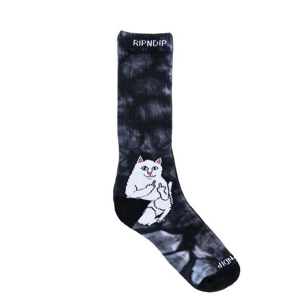 Ripndip Lord Nermal Socks (Black Tie Dye)