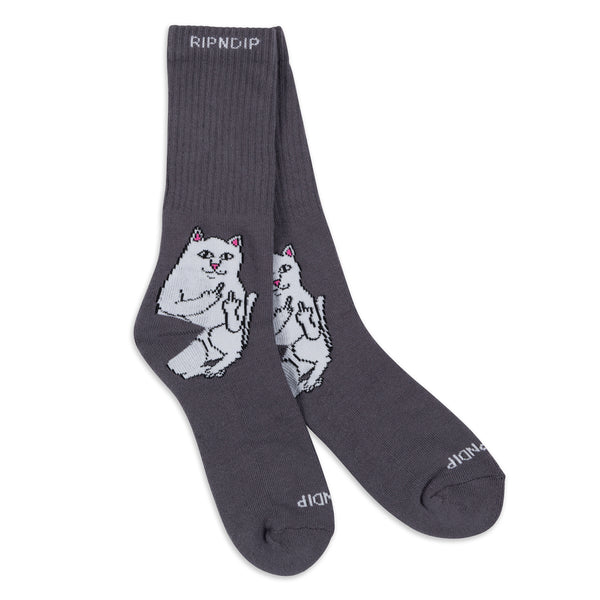 Ripndip Lord Nermal Socks (Charcoal)