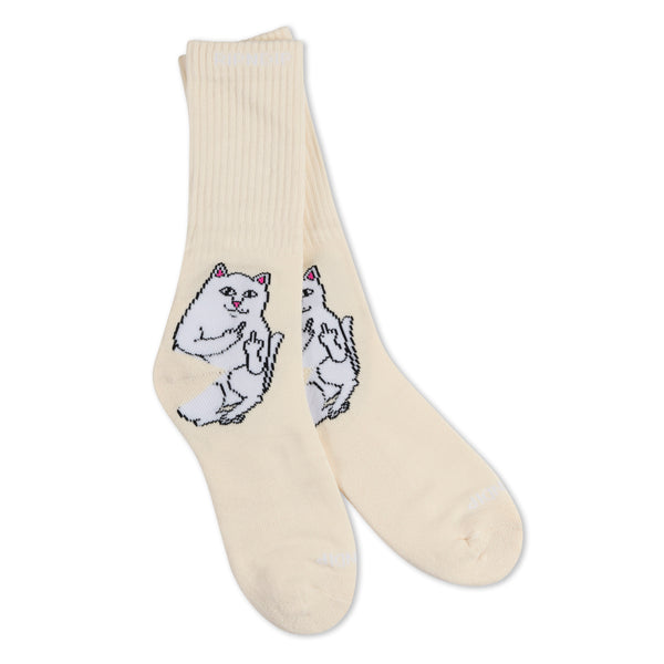 Ripndip Lord Nermal Socks (Off White)