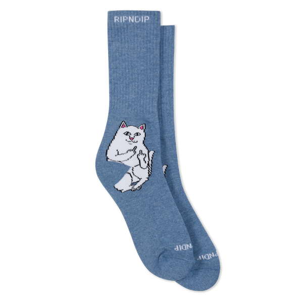ripndip Lord Nermal Socks (Slate Heather)