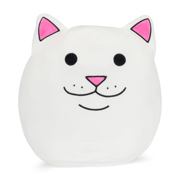 Ripndip Lord Nermal Squish Plush Toy (White)