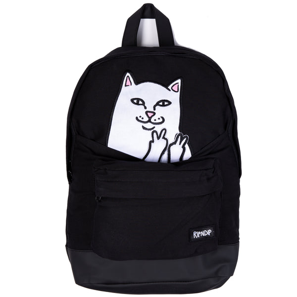 Ripndip Lord Nermal Velcro Hands Backpack (Black)