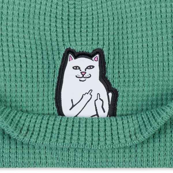 Ripndip Lord Nermal Waffle Beanie (Light Pine)