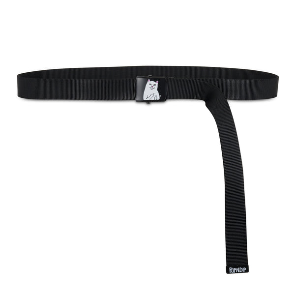 Ripndip Lord Nermal Web Belt (Black)