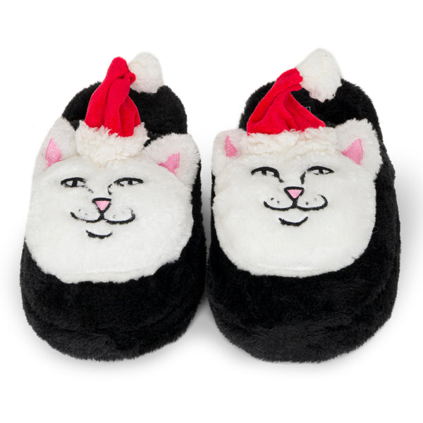 Ripndip Lord Santa Fuzzy House Slippers (Multi)