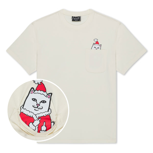ripndip Lord Santa Pocket Tee (Bone)