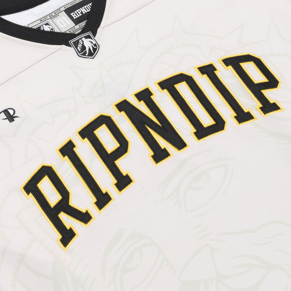 Ripndip Lord Savior Hockey Jersey (Off White)