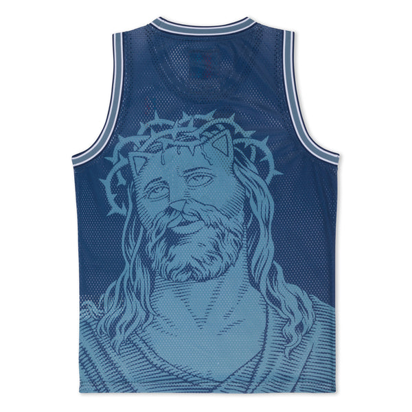Ripndip Lord Savior Nerm Basketball Jersey (Navy)