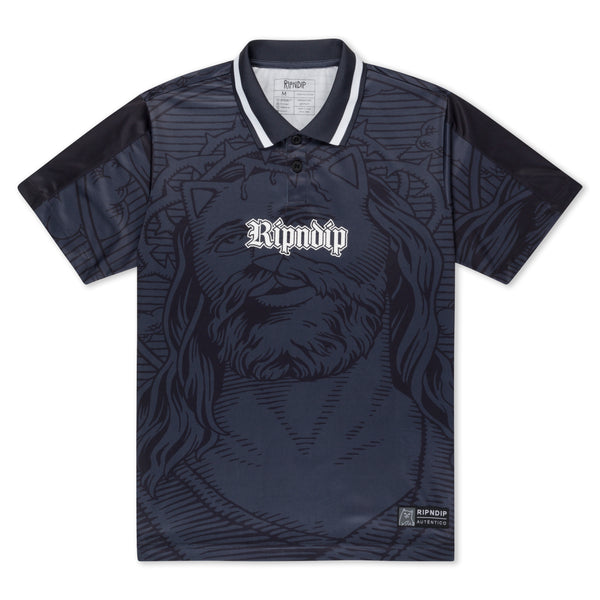 ripndip Lord Savior Soccer Jersey (Black)