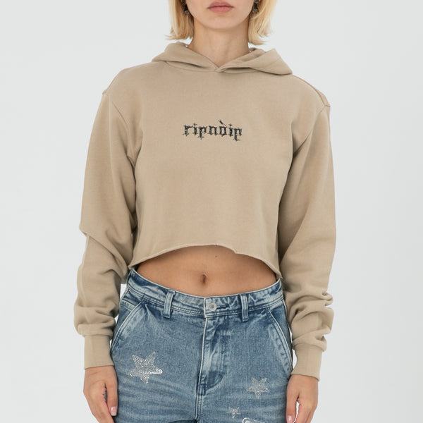 Ripndip Los Feliz Cropped Hoodie (Sand)