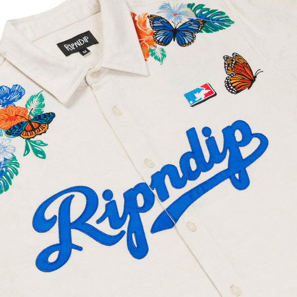 Ripndip Los Ripndip Button Up (Off White)