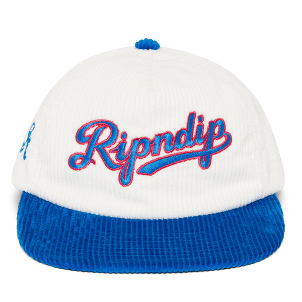 Ripndip Los Ripndip Corduroy Snapback (White)